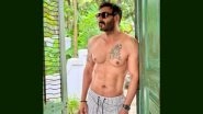 Ajay Devgn Is the &lsquo;Hottest&rsquo; Singham As He Goes SHIRTLESS To Reveal His Sexy Toned Body in Latest Insta Post (View Pic)