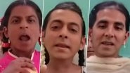 Shah Rukh Khan, Salman Khan, and Akshay Kumar Find Themselves Targeted in New Viral Deepfake Video &ndash; Watch