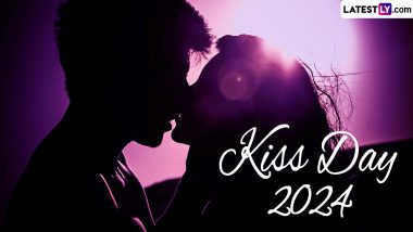 Happy Kiss Day 2024 Greetings: Wishes, WhatsApp Messages, Facebook Status, Instagram Captions, Images and HD Wallpapers To Share on February 13