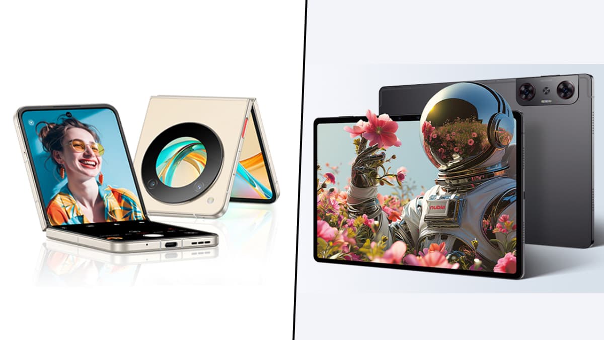 Nubia Flip 5G and Nubia Pad 3D II Debuts at MWC 2024: Check Price, Specifications and Features