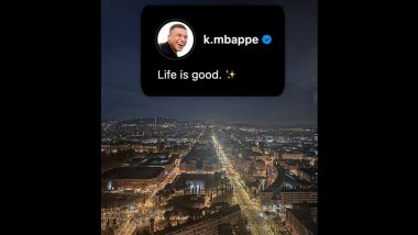 ‘Life Is Good’ Kylian Mbappe Shares Cryptic Message on Instagram With Picture Overlooking Barcelona City