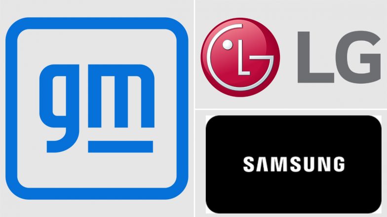 General Motors Head Holds Talks With Samsung, LG Executives Over Electric Vehicles Battery and Auto Electric Parts: Reports