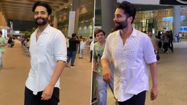 Jackky Bhagnani Spotted Arriving at the Airport, Actor-Producer Blushes As Paps Tease Him With Rakul Preet Singh Amid Wedding Rumours (Watch Video)