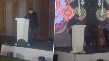 Union Minister Kiren Rijiju Attends Mohit Chauhan’s ‘Duur’ Song Launch; Track To Be First Ever India-Mongolia Music Collaboration (Watch Video)