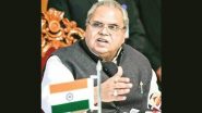 ‘I Am Hospitalised, My House is Being Raided’: Former Jammu and Kashmir Governor Satya Pal Malik as CBI Searches 30 Premises Related to Him in Corruption Case