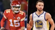 &lsquo;I'd Be Just Like Steph Curry&rsquo; Kansas City Chiefs&rsquo; Quarterback Patrick Mahomes on His Change Of Sport Option