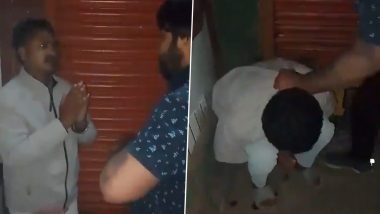 Madhya Pradesh Shocker: Tribal Youth Tortured, Forced To Sit Like Rooster by Bajrang Dal Men in Betul, Disturbing Video Surfaces