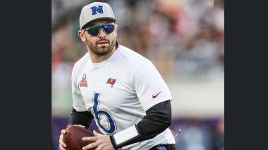 NFL Pro Bowl Games 2024: Baker Mayfield Leads National Football Conference to 64-59 Win Over American Football Conference (Watch Video Highlights)