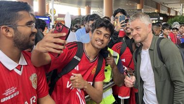 Manchester United Great Ole Gunnar Solskjaer Arrives in India on His Maiden Visit