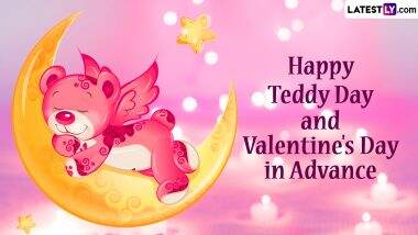 Teddy Day 2024 Images & HD Wallpapers For Free Download Online: Celebrate Fourth Day of Valentine’s Week With Cute Wishes, Greetings, Quotes and Messages