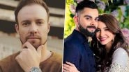 Virat Kohli and Anushka Sharma Expecting Second Child, Says Former South Africa Captain AB De Villiers