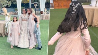 Shahid Kapoor’s Wife Mira Rajput Captures Cherished Family Moments With Daughter Misha at Her Friend’s Wedding (View Pics)