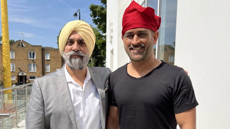 MS Dhoni’s Picture from 2022 Gurdwara Khalsa Jatha British Isles Visit Goes Viral