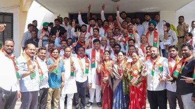 Maharashtra: Fifty-Five Nanded Corporators Follow in Ashok Chavan’s Footsteps, Join BJP (Watch Video)