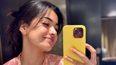 Rashmika Mandanna Shares a ‘Pouty’ Selfie To Check on Her Fans, Asks Them About Their Valentine’s Day Plans (View Pic)