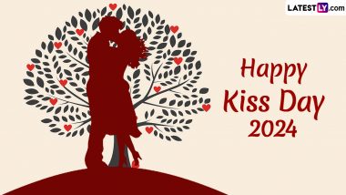 Happy Kiss Day 2024 Romantic Messages: Quotes, WhatsApp Greetings, Images, HD Wallpapers and Facebook Status To Kick Off Valentine's Day Celebrations