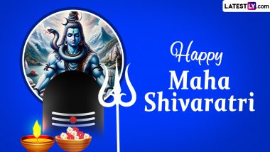 Happy Maha Shivratri 2024 Greetings: WhatsApp Messages, Images, HD Wallpapers and SMS To Wish Your Family and Friends on Mahashivratri
