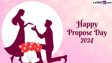 Propose Day 2024 Images & HD Wallpapers for Free Download Online: Wish Happy Valentine's Day in Advance With Most Romantic Wishes, Greetings and Quotes