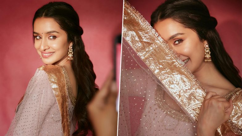 Shraddha Kapoor Radiates Charm As She Smiles and Blushes in Her Sunday Post, Asks Which 90s Character Suits Her Best (View Pics)