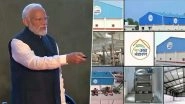 PM Narendra Modi Launches Multiple Initiatives To Strengthen Cooperative Sector at Bharat Mandapam in Delhi (Watch Video)