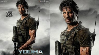 Yodha: Sidharth Malhotra Unveils NEW Poster As Fierce Commando, Trailer for Upcoming Action Thriller To Be Out on THIS Date! (View Pic)