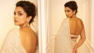 Deepika Padukone Shines at BAFTA 2024 in Sabyasachi Saree, Actress Embraces Desi Elegance on the Red Carpet! (View Pic)
