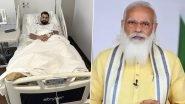 Prime Minister Narendra Modi Wishes &lsquo;Speedy Recovery&rsquo; to India Pacer Mohammed Shami After Ankle Surgery