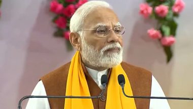 'Vikas Ka Damru': PM Narendra Modi Hails Development of Varanasi in Last 10 Years, Invokes Lord Mahadev's Blessings (Watch Video)