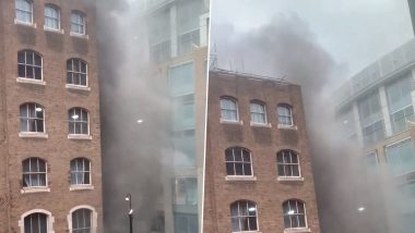 London Court House 'Explosion': Old Bailey Court Evacuated After Major 'Blast', Video Shows Plumes of Smokes Emanating