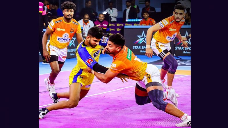 PKL 2023–24: Puneri Paltan Hammer Tamil Thalaivas To Enter Pro Kabaddi League Semi Finals