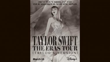 Taylor Swift’s ‘The Eras Tour’ Concert Film to Stream on Disney+ From March 15