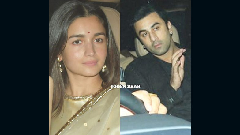 Sanjay Leela Bhansali Birthday Bash: Ranbir Kapoor and Alia Bhatt Arrive for the Celebrations (Watch Video)