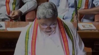 Karnataka Budget 2024–25: Chief Minister Siddaramaiah Presents His 15th Budget Amidst High Expectations (Watch Video)