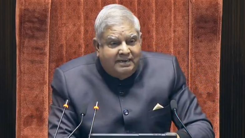 ‘You Insulted Chaudhary Charan Singh’s Legacy’: Rajya Sabha Chairman Jagdeep Dhankhar Slams Mallikarjun Kharge and Other Congress Leaders (Watch Video)