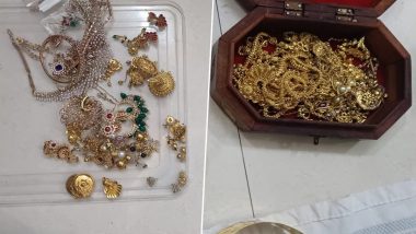 Telangana: ACB Seizes Rs 65.5 Lakh Cash, 3.6 kg Gold in Raid on Tribal Welfare Officer’s House After She Was Caught Red-Handed Accepting Bribe (See Pics and Videos)