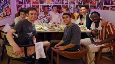 Aliens: Adarsh Gourav Begins Shooting for Ridley Scott’s Series in Thailand, Enjoys Local Cuisine With Co-Actors (View Pic)