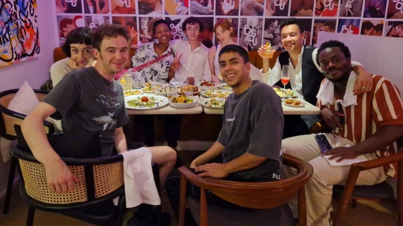 Aliens: Adarsh Gourav Begins Shooting for Ridley Scott’s Series in Thailand, Enjoys Local Cuisine With Co-Actors (View Pic)