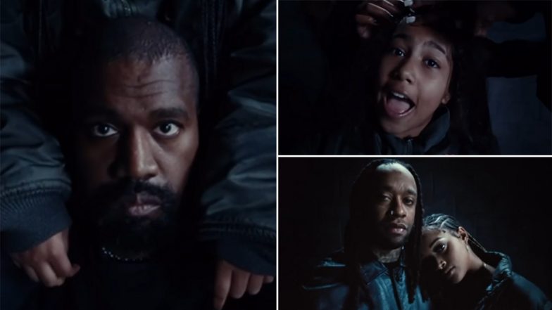 Kanye West Debuts Daughter North West in New Track ‘TALKING / ONCE AGAIN’ From Album ‘Vultures’ (Watch Video)