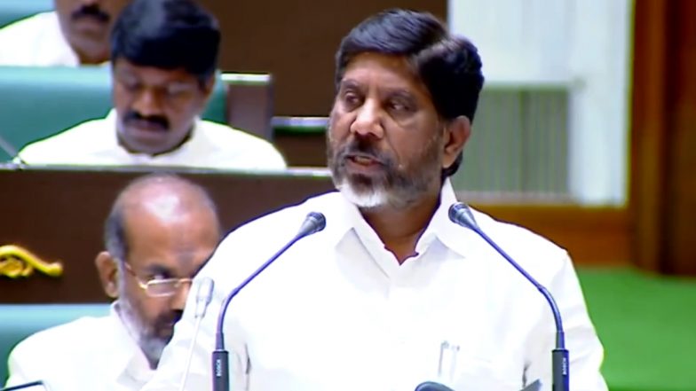 Budget Session 2024: Deputy CM Bhatti Vikramarka Introduces First Budget Under Congress Rule in Telangana Assembly (Watch Video)