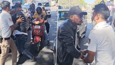 Bengaluru Shocker: Helmetless Rider Bites Cop's Hand For Trying To Take His Picture; Arrested (Watch Video)