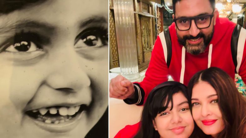 Abhishek Bachchan Birthday: Aishwarya Rai Extends Heartfelt Wishes for Hubby on His Special Day; Actress Also Drops Cute Family Picture on Instagram (See Pics)