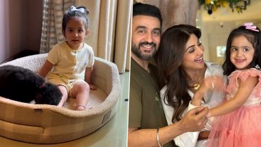 Shilpa Shetty Shares Adorable Birthday Wish With Heartfelt Note for Daughter Samisha, Actress Writes ‘Thank You for Choosing Me’ (Watch Video)