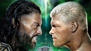 WWE WrestleMania 40 Night 2 Free Live Streaming Online: Get Wrestling Event Live Telecast Details on TV With Time in IST