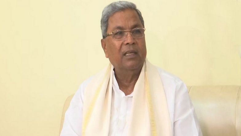 Karnataka CM Siddaramaiah Deletes Post on Quota Bill for Kannadigas in Group C and D Jobs, Labour Minister Santosh Lad Clarifies