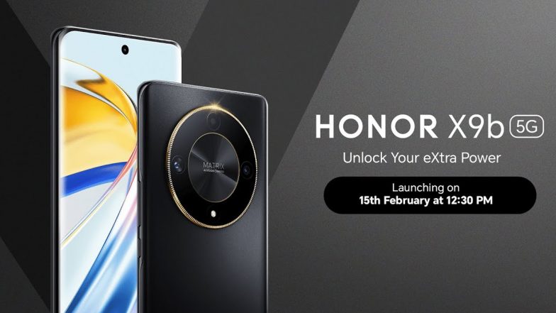 HONOR X9b 5G Launch Live Streaming: Watch Online Telecast of Launch of New HONOR Smartphone, Know Specifications, Price and Other Details