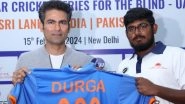 CABI Announces Durga Rao Tompaki As Captain of India&rsquo;s Blind Cricket Team for Triangular Series Against Pakistan, Sri Lanka
