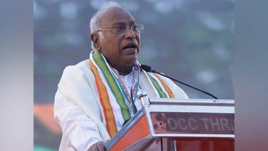 India News | Congress Chief Kharge to Interact with Leaders, Workers in Punjab's Samrala on Feb 11