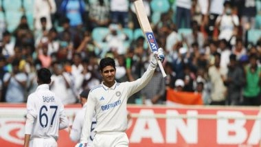 Sports News | IND Vs ENG, 2nd Test: Shubman Gill Won't Take to Field on Day Four Due to Injury, Announces BCCI