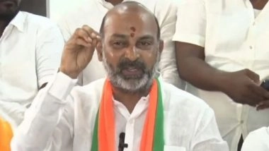 India News | Telangana: BJP MP Bandi Sanjay to Take Up Prajahita Yatra from Feb 10