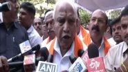India News | Former CM Yediyurappa Criticizes Karnataka Congress-led Protest in Delhi, Calls It 'drama'